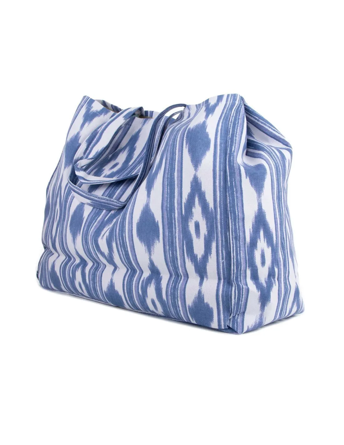 Bolsa de playa tela mallorquina Azul 8976084